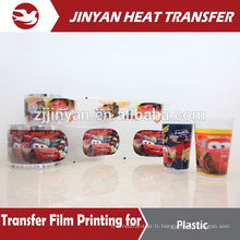 pet film customized design printed heat transfers